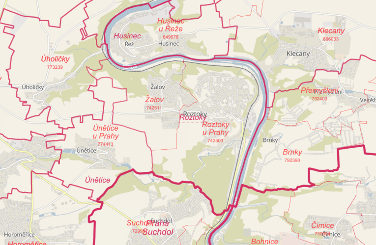 Roztoky Tmapsserver