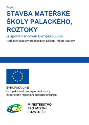 mš palackého roztoky dotace