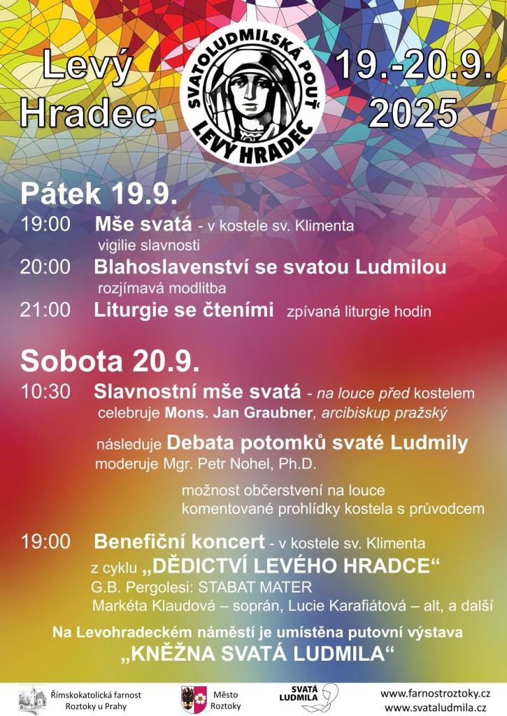 Poutní slavnost sv. Ludmily na Levém Hradci