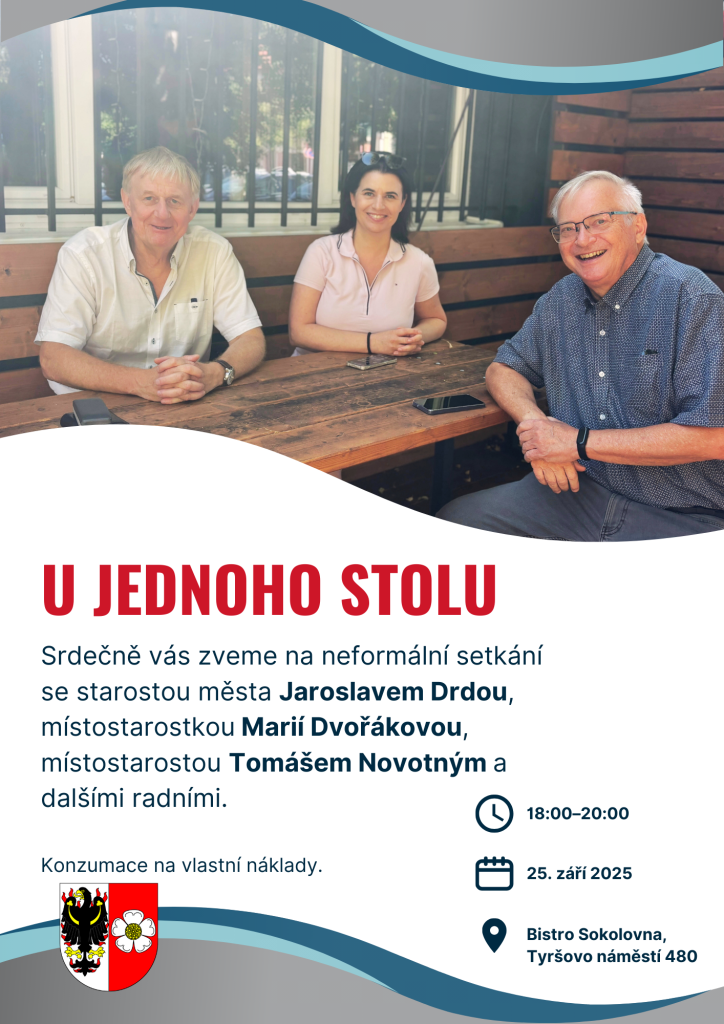 u jednoho stolu září Roztoky