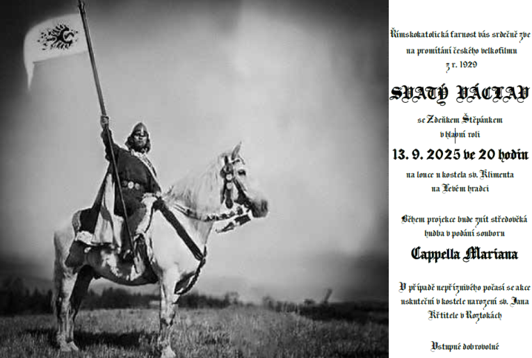 film Svatý Václav Roztoky 13 9 2025