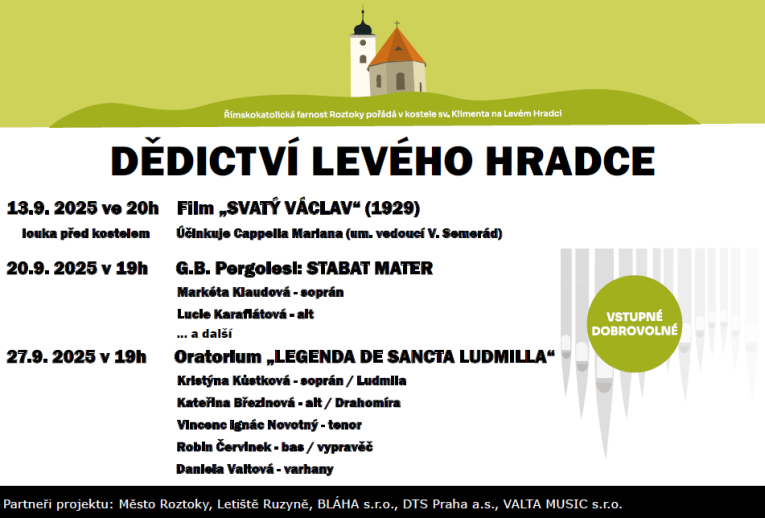 Dědictví Levého Hradce 2025