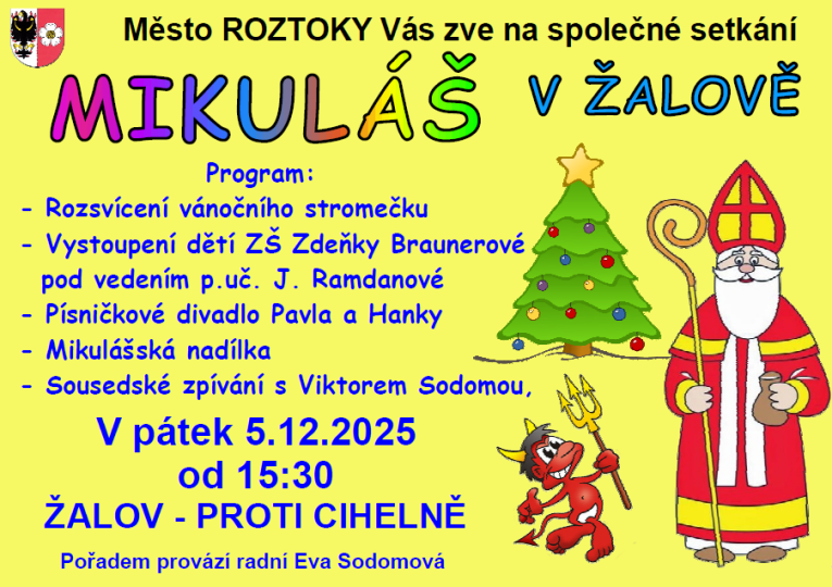 Mikuláš v Žalově 2025