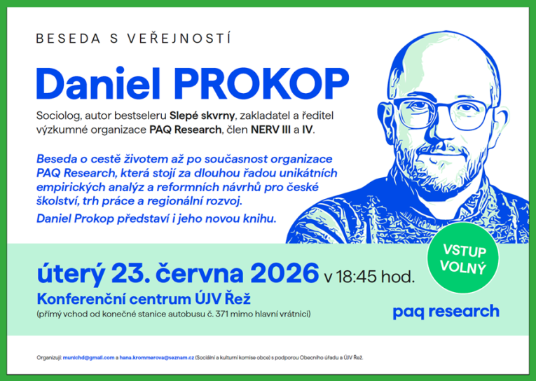 beseda s&nbsp;Danielem Prokopem