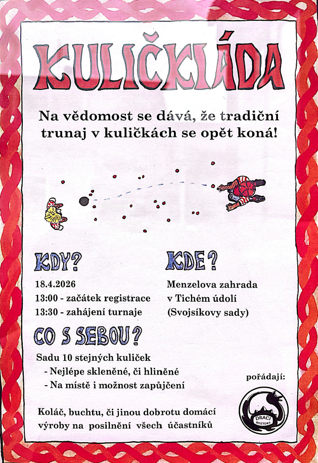 Kuličkiáda Roztoky 2026