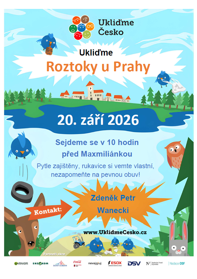 ukliďme Roztoky září 2026