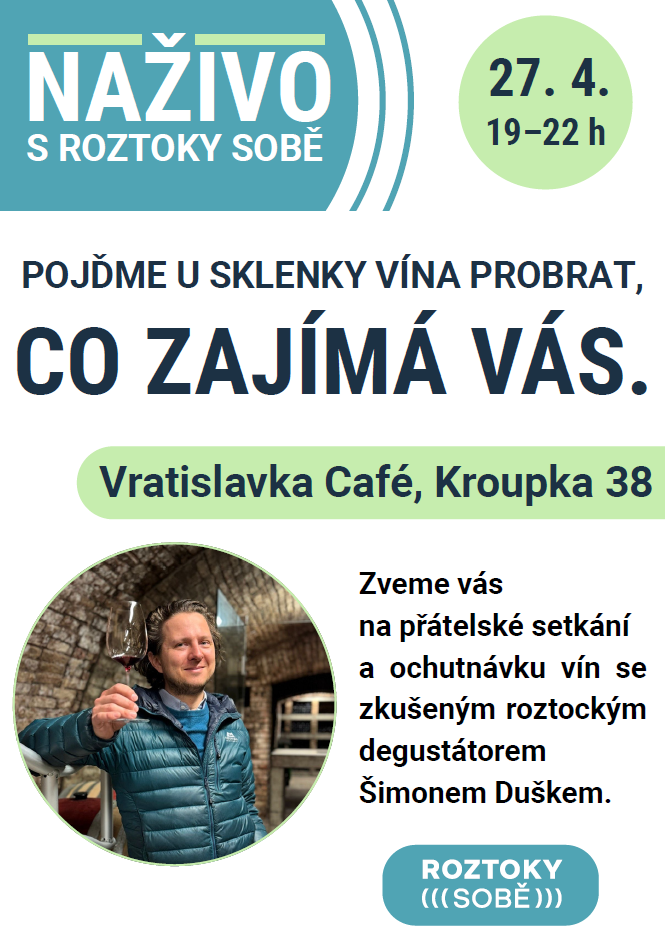naživo s&nbsp;Roztoky sobě