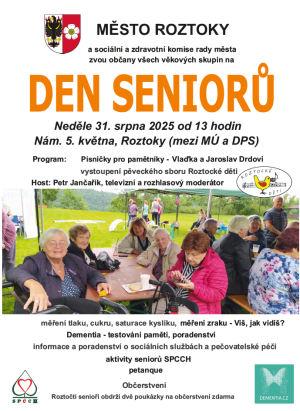 den senioru 2025 roztoky