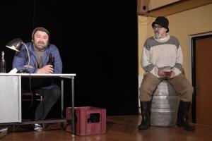 Fotografie z představení Audience Divadla na druhém tahu.