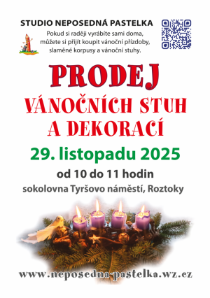 Prodej vánoční neposedná pastelka