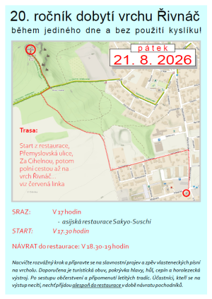 výšlap na Řivnáč